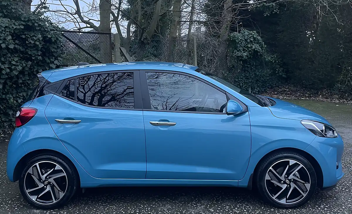 Used 2023 Hyundai I10 Prem Blue - Interior and Exterior details 2