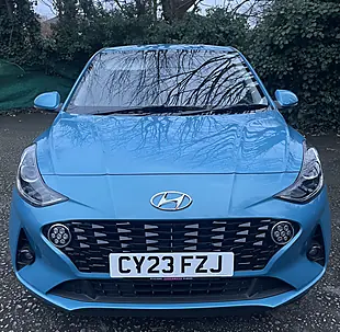 Used 2023 Hyundai I10 Prem Blue - Interior and Exterior details 8