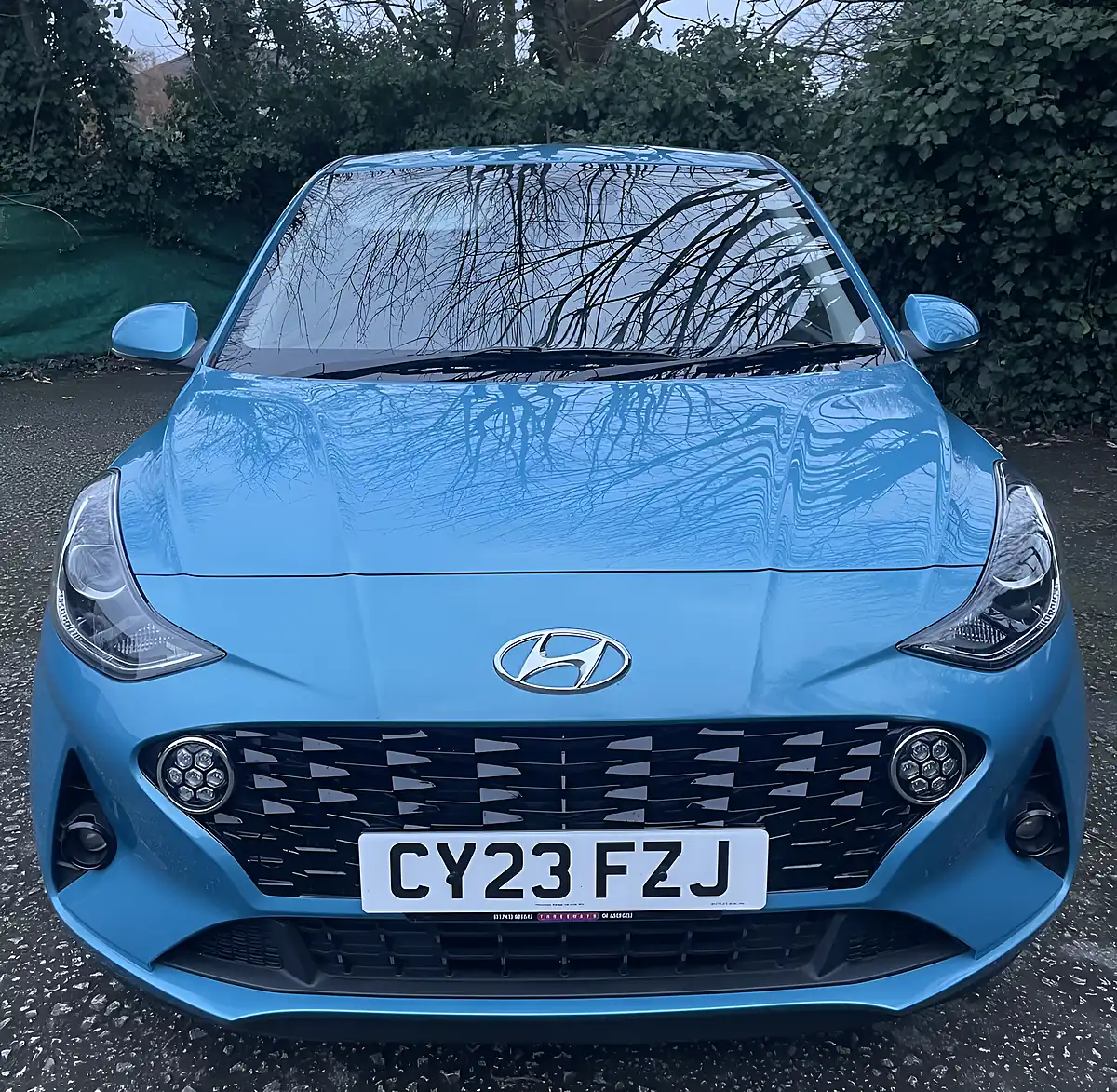 Used 2023 Hyundai I10 Prem Blue - Interior and Exterior details 8