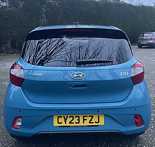Used 2023 Hyundai I10 Prem Blue - Interior and Exterior details 9