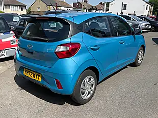 Used 2023 Hyundai i10 Se Blue - Interior and Exterior details 7