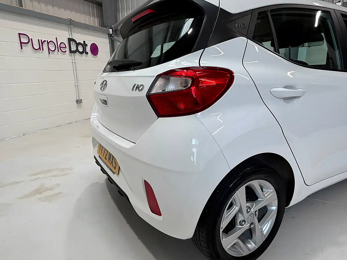 Used 2023 Hyundai I10 Se Connect White - Interior and Exterior details 5