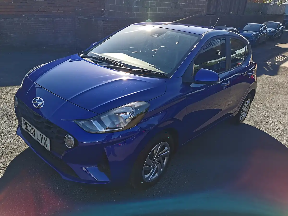 Used 2023 Hyundai I10 Se Intense Blue - Interior and Exterior details 3