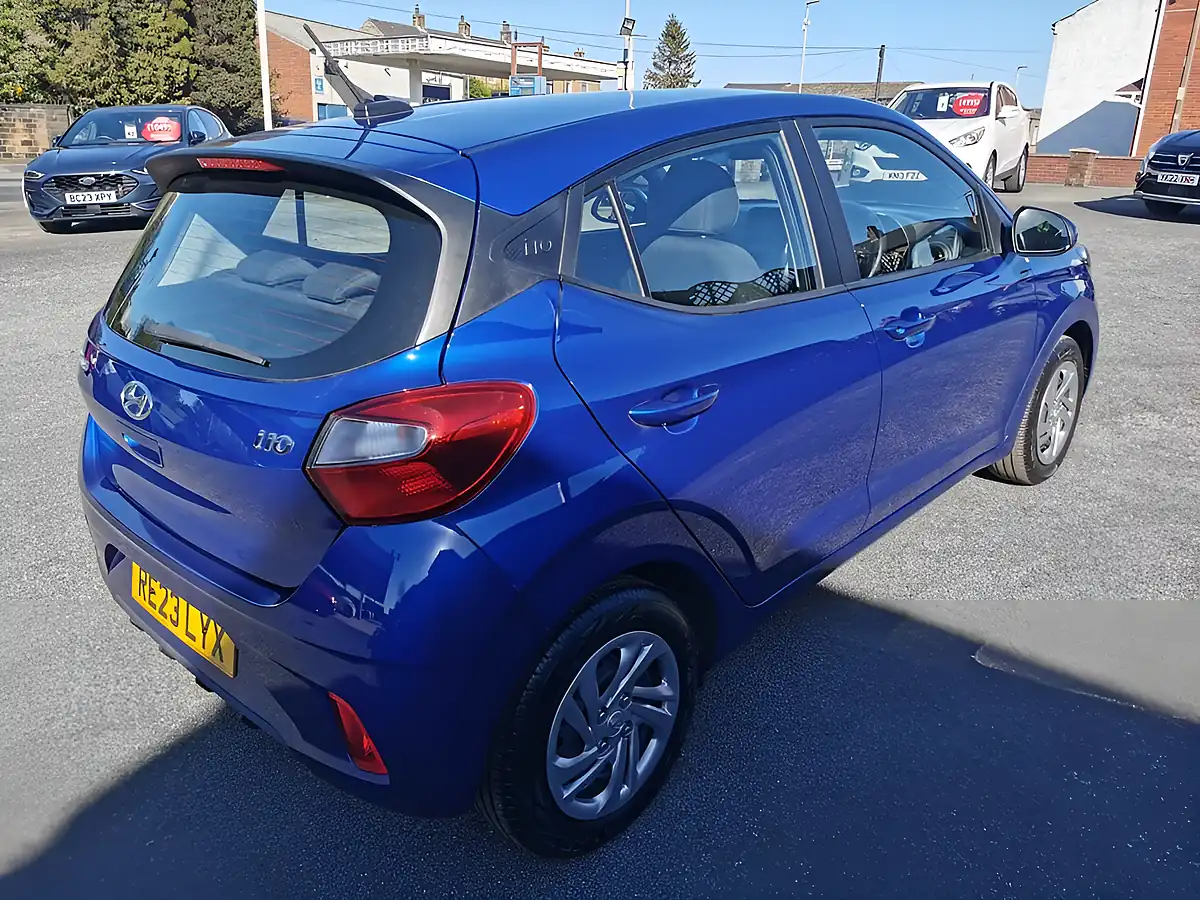 Used 2023 Hyundai I10 Se Intense Blue - Interior and Exterior details 6