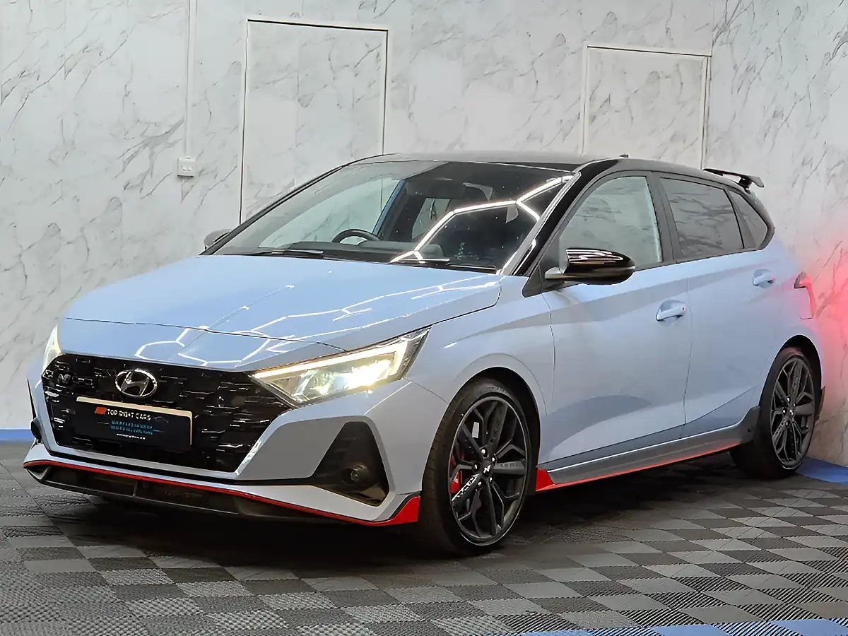 Used 2023 Hyundai i20 N Blue - Interior and Exterior details 4