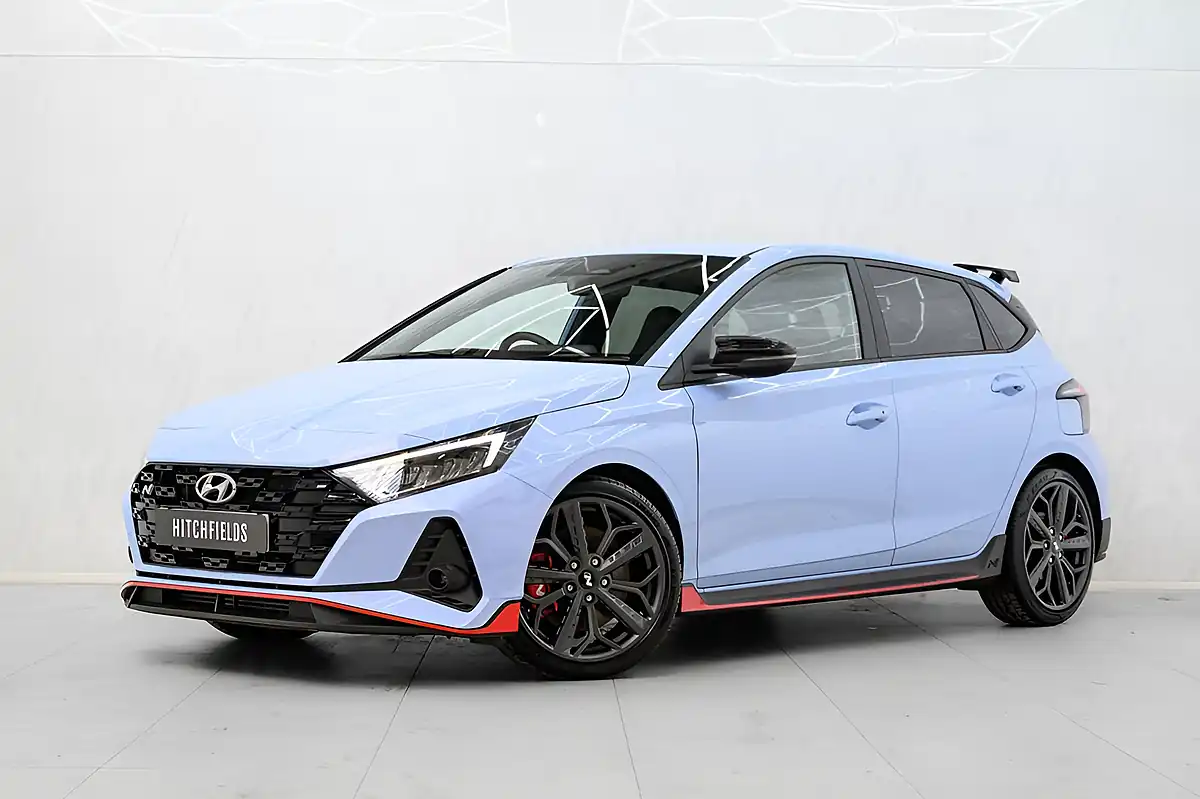 Used 2023 Hyundai I20 N Blue - Interior and Exterior details 5