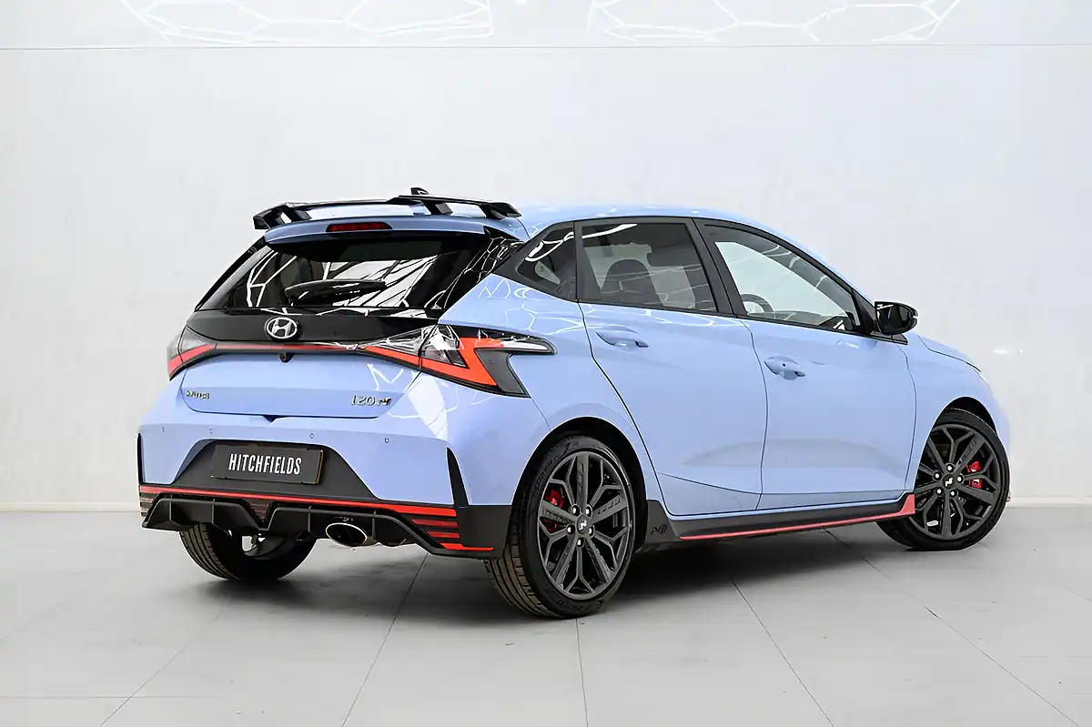 Used 2023 Hyundai I20 N Blue - Interior and Exterior details 6