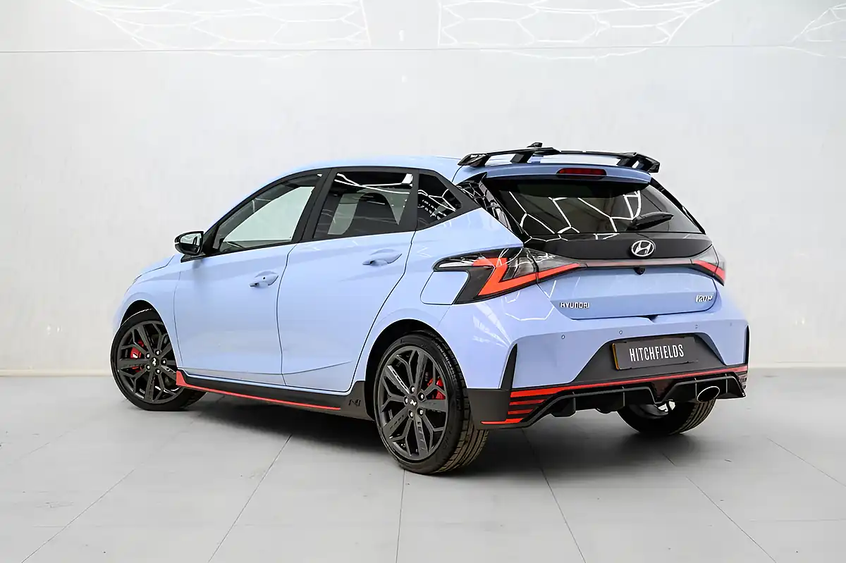 Used 2023 Hyundai I20 N Blue - Interior and Exterior details 8