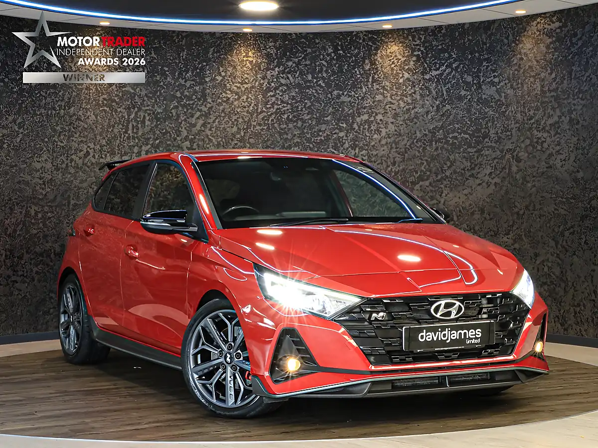 Used 2023 Hyundai i20 N Dragon Red - Front View