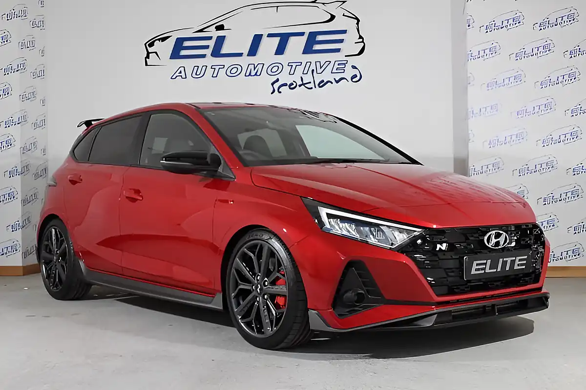 Used 2023 Hyundai i20 N Dragon Red - Front View
