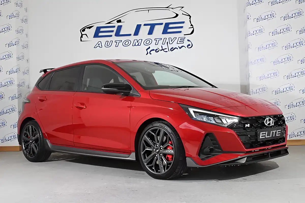 Used 2023 Hyundai i20 N Dragon Red - Front View