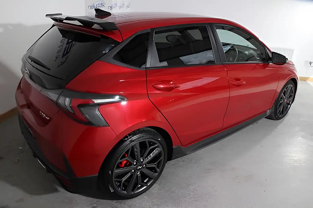 Used 2023 Hyundai i20 N Dragon Red - Interior and Exterior details 14