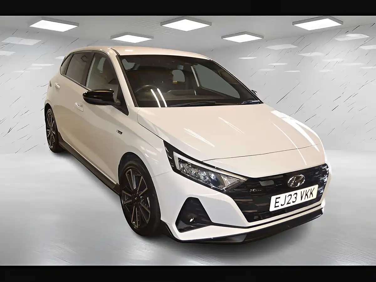 Used 2023 Hyundai i20 N Line Atlas White - Interior and Exterior details 4