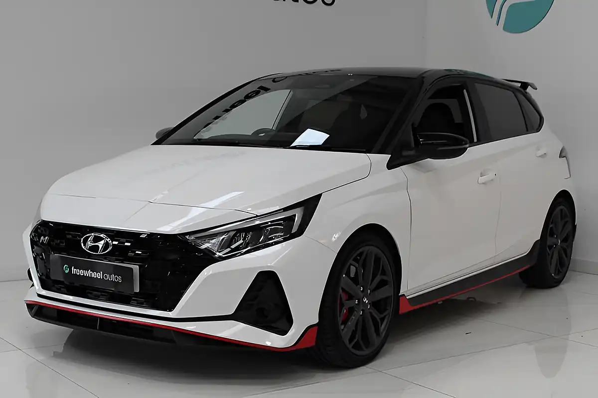 Used 2023 Hyundai i20 N White - Interior and Exterior details 3