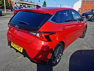 Used 2023 Hyundai I20 Premium Dragon Red - Interior and Exterior details 6