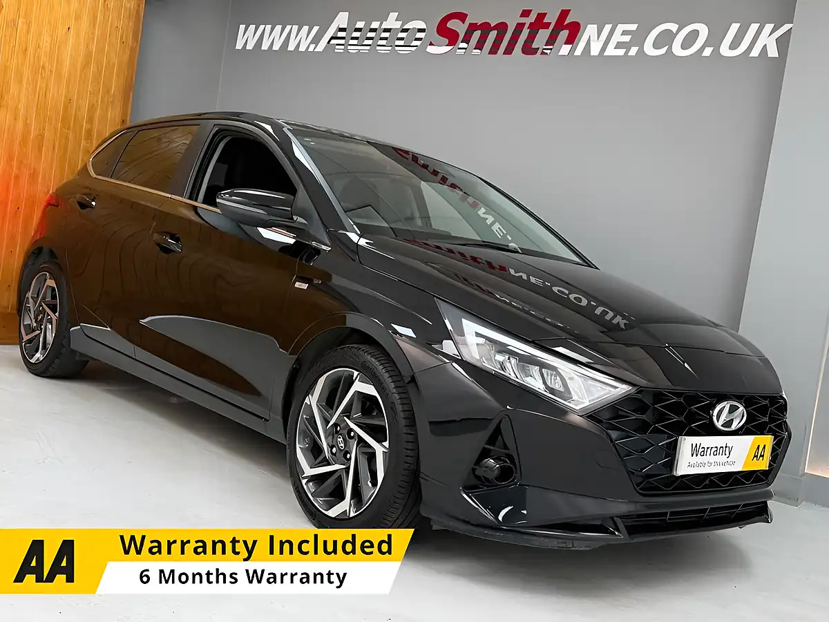 Used 2023 Hyundai I20 Premium Phantom Black - Front View