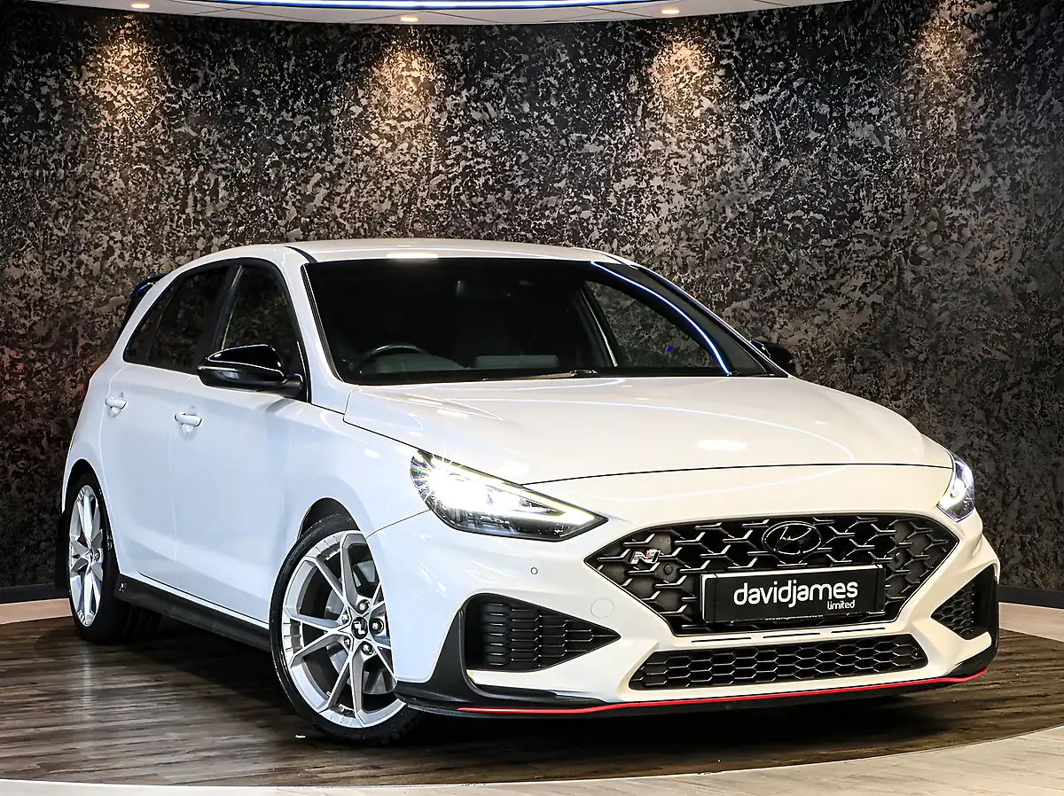 Used 2023 Hyundai i30 N Performance Atlas White - Front View