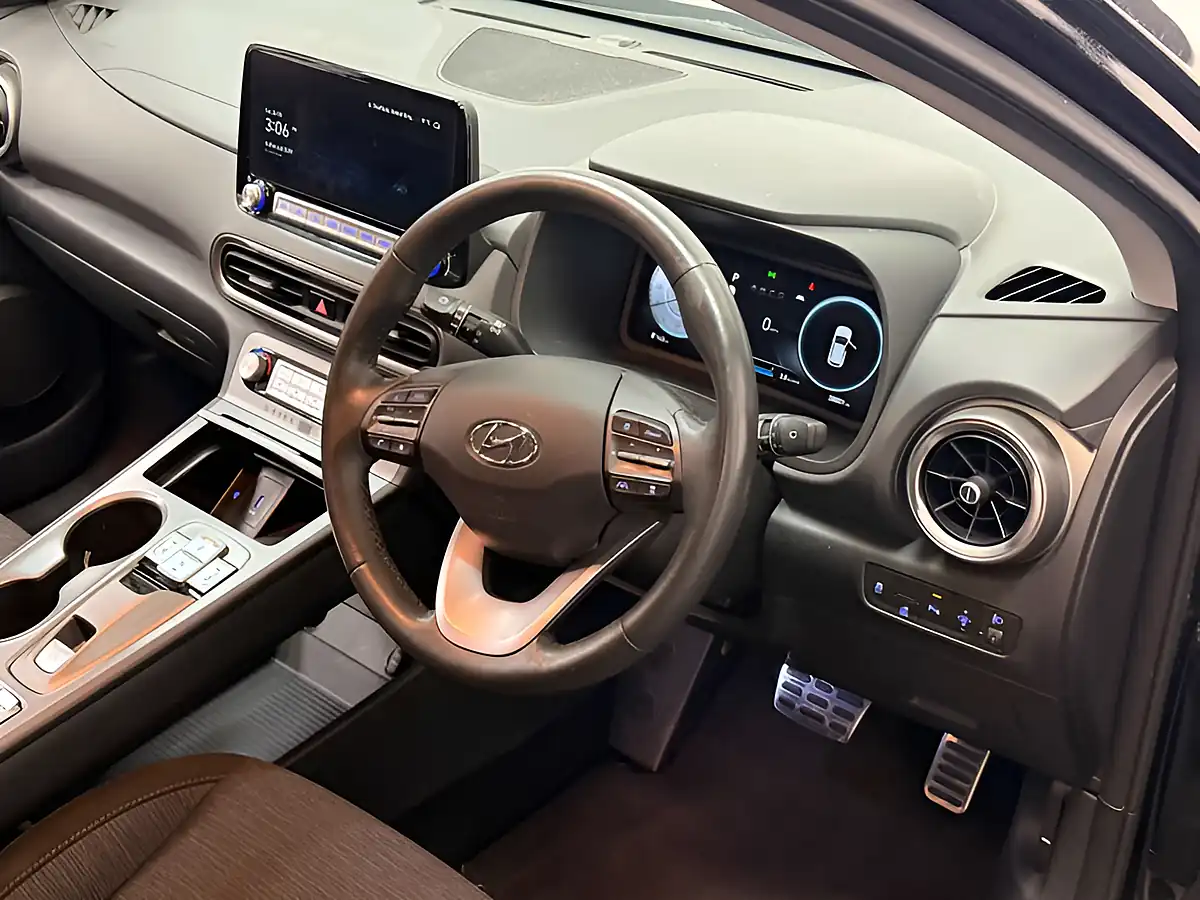 Used 2023 Hyundai Kona Premium Abyss Black - Interior and Exterior details 18