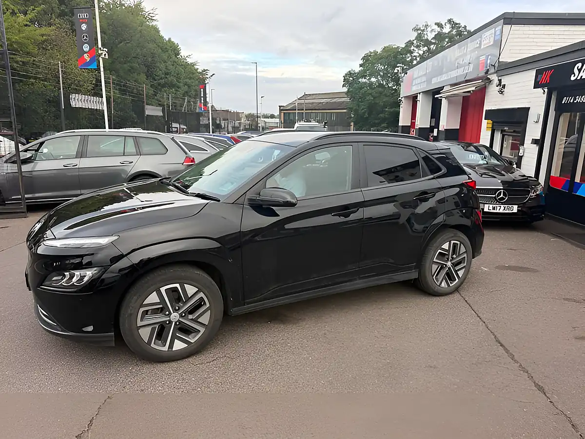 Used 2023 Hyundai Kona Premium Abyss Black - Interior and Exterior details 5