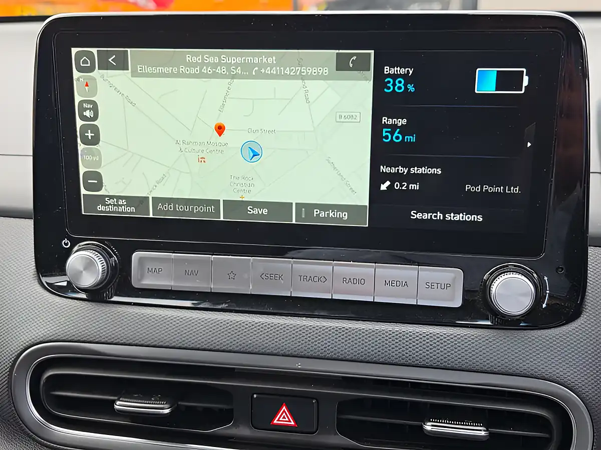 Used 2023 Hyundai Kona Premium Abyss Black - Interior and Exterior details 6