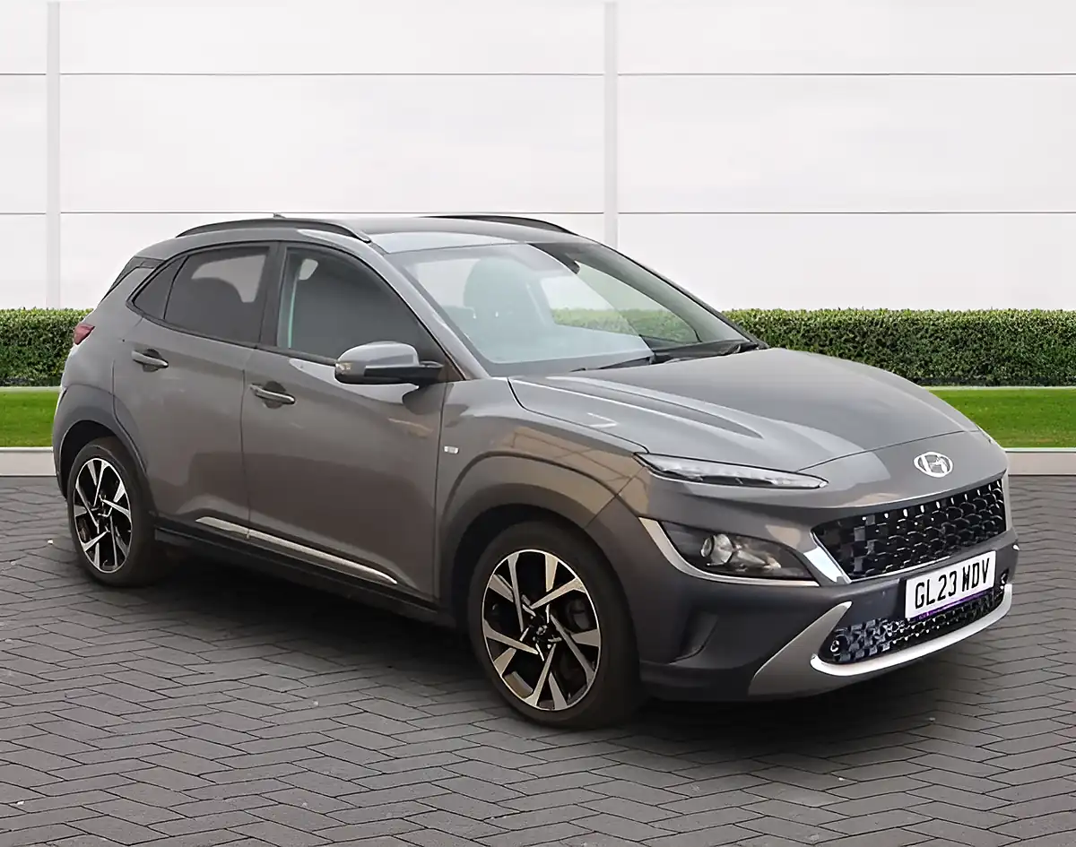 Used 2023 Hyundai Kona Premium Galactic Grey - Interior and Exterior details 20