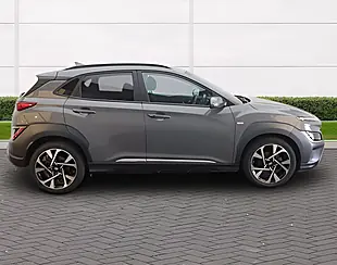 Used 2023 Hyundai Kona Premium Galactic Grey - Interior and Exterior details 4
