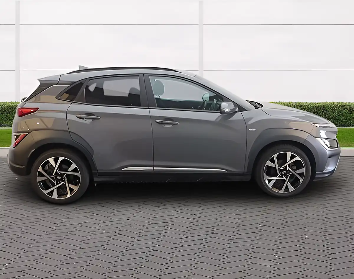 Used 2023 Hyundai Kona Premium Galactic Grey - Interior and Exterior details 4