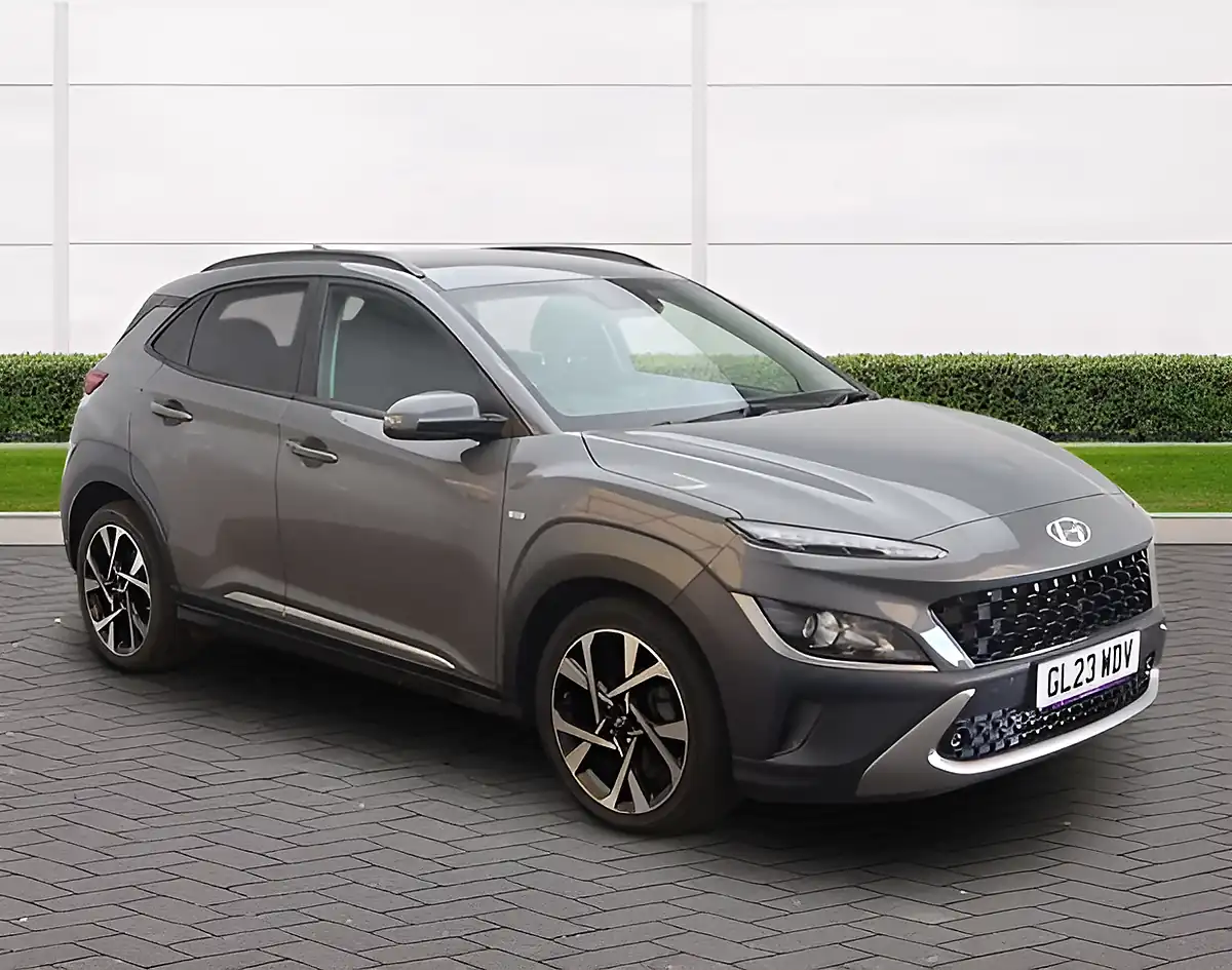 Used 2023 Hyundai Kona Premium Galactic Grey - Interior and Exterior details 9