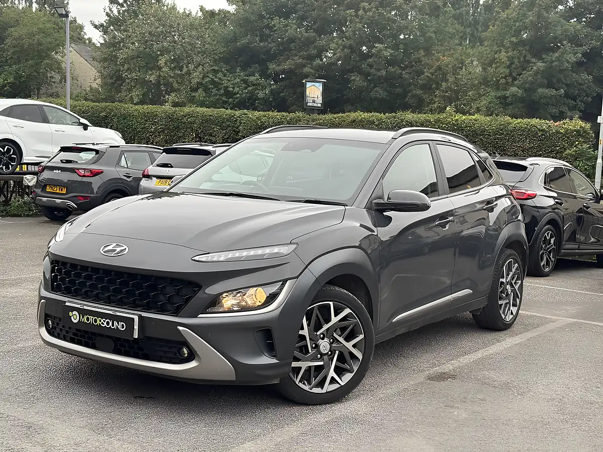 Used 2023 Hyundai Kona Premium Grey - Interior and Exterior details 2
