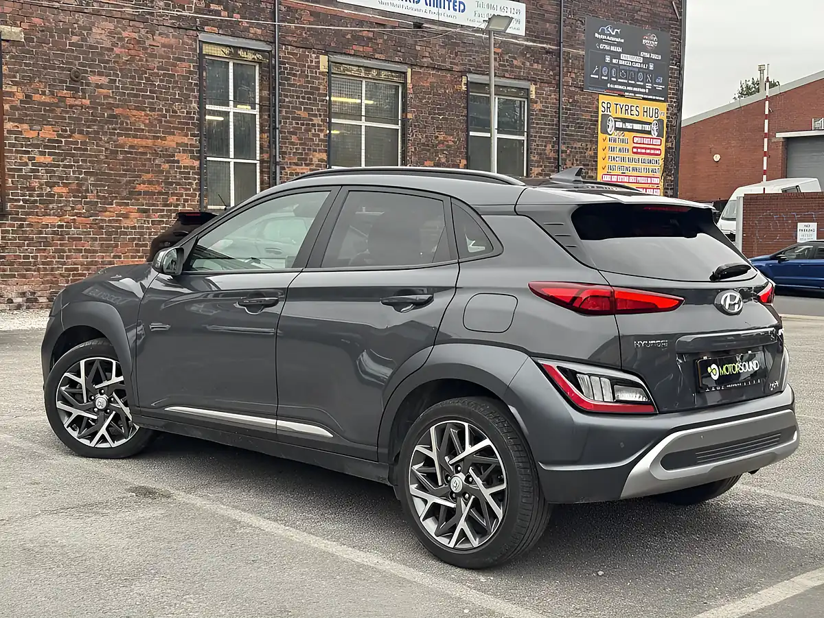 Used 2023 Hyundai Kona Premium Grey - Interior and Exterior details 3