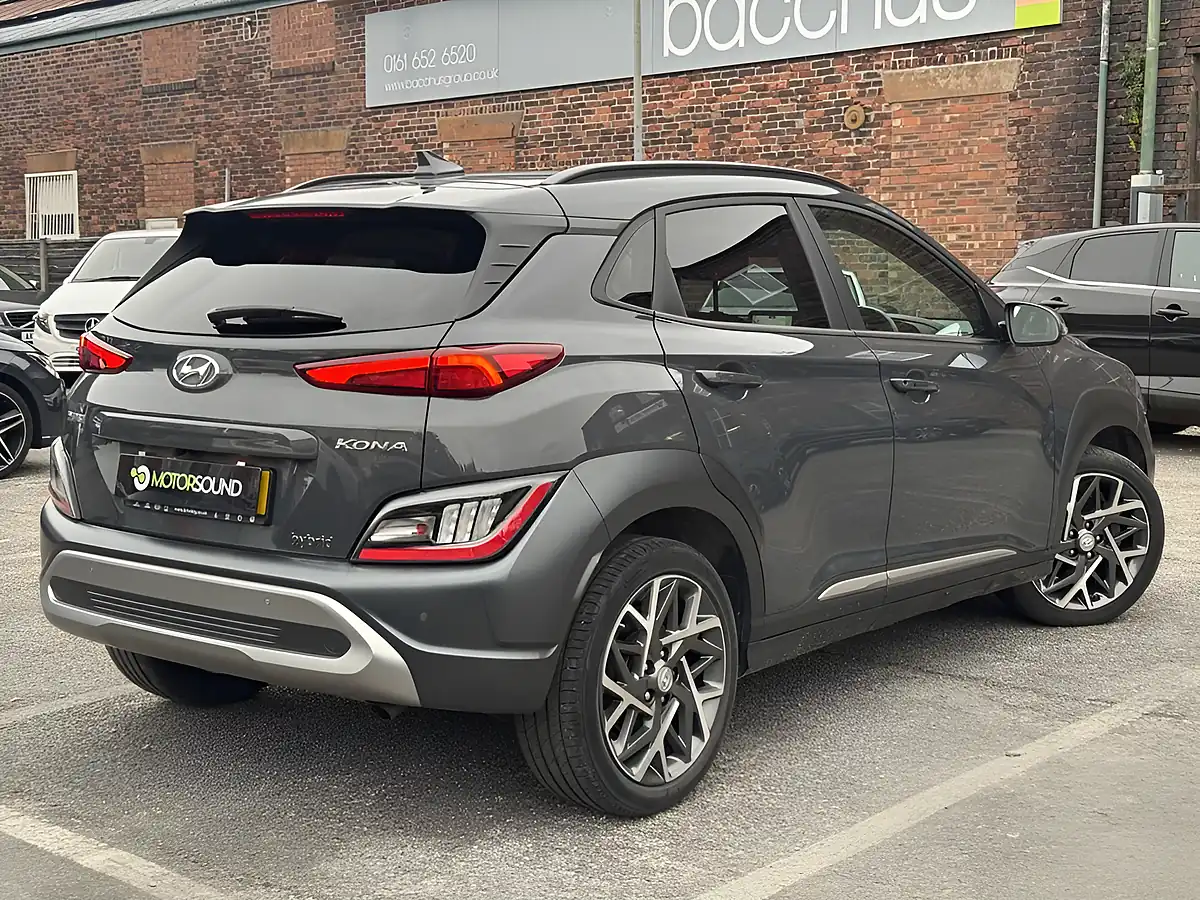 Used 2023 Hyundai Kona Premium Grey - Interior and Exterior details 4