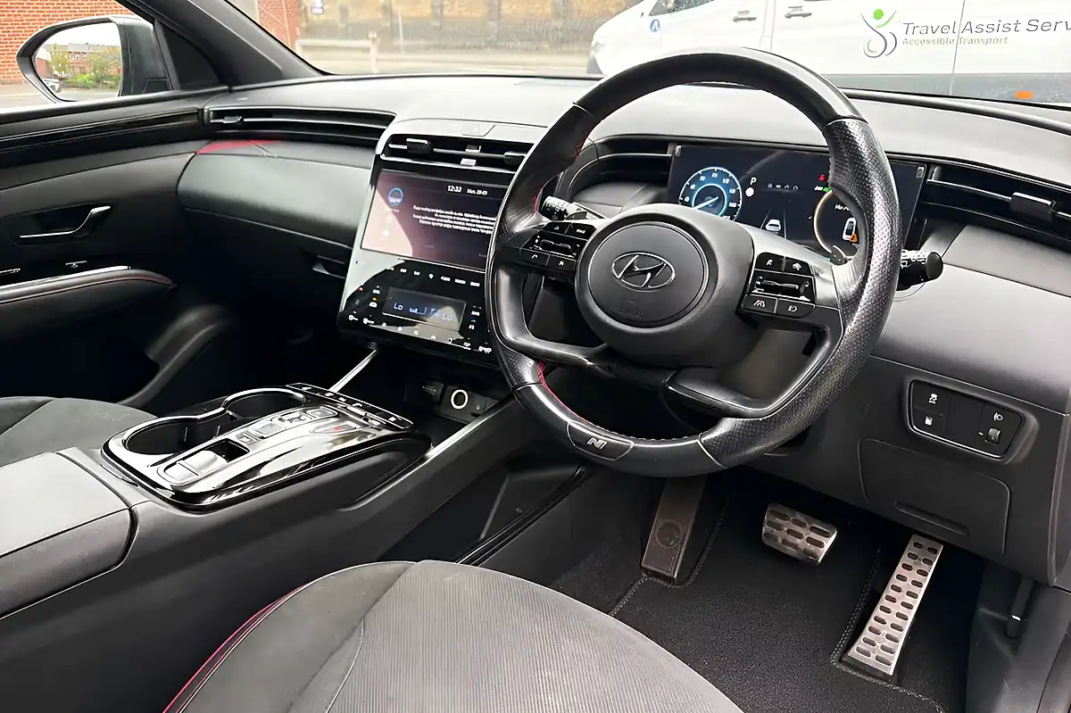 Used 2023 Hyundai Tucson N Line Grey - Interior and Exterior details 2