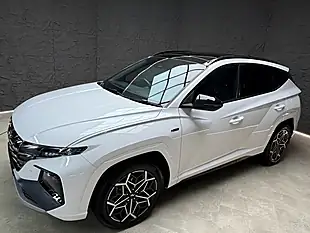 Used 2023 Hyundai Tucson N Line S White - Interior and Exterior details 13