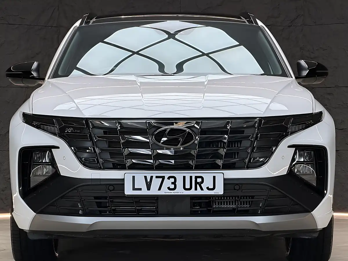 Used 2023 Hyundai Tucson N Line S White - Interior and Exterior details 15