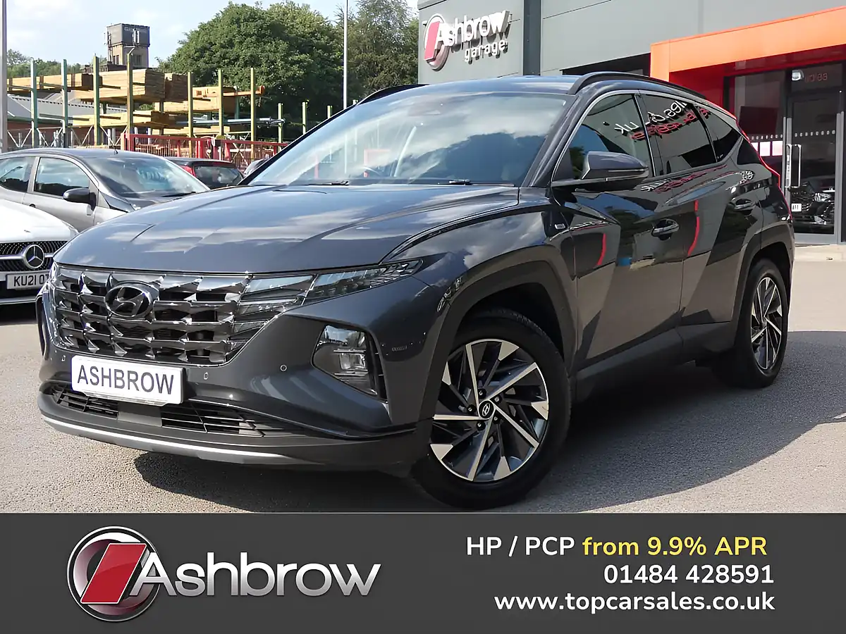 Used 2023 Hyundai Tucson Premium Dark Knight Grey Metallic - Front View