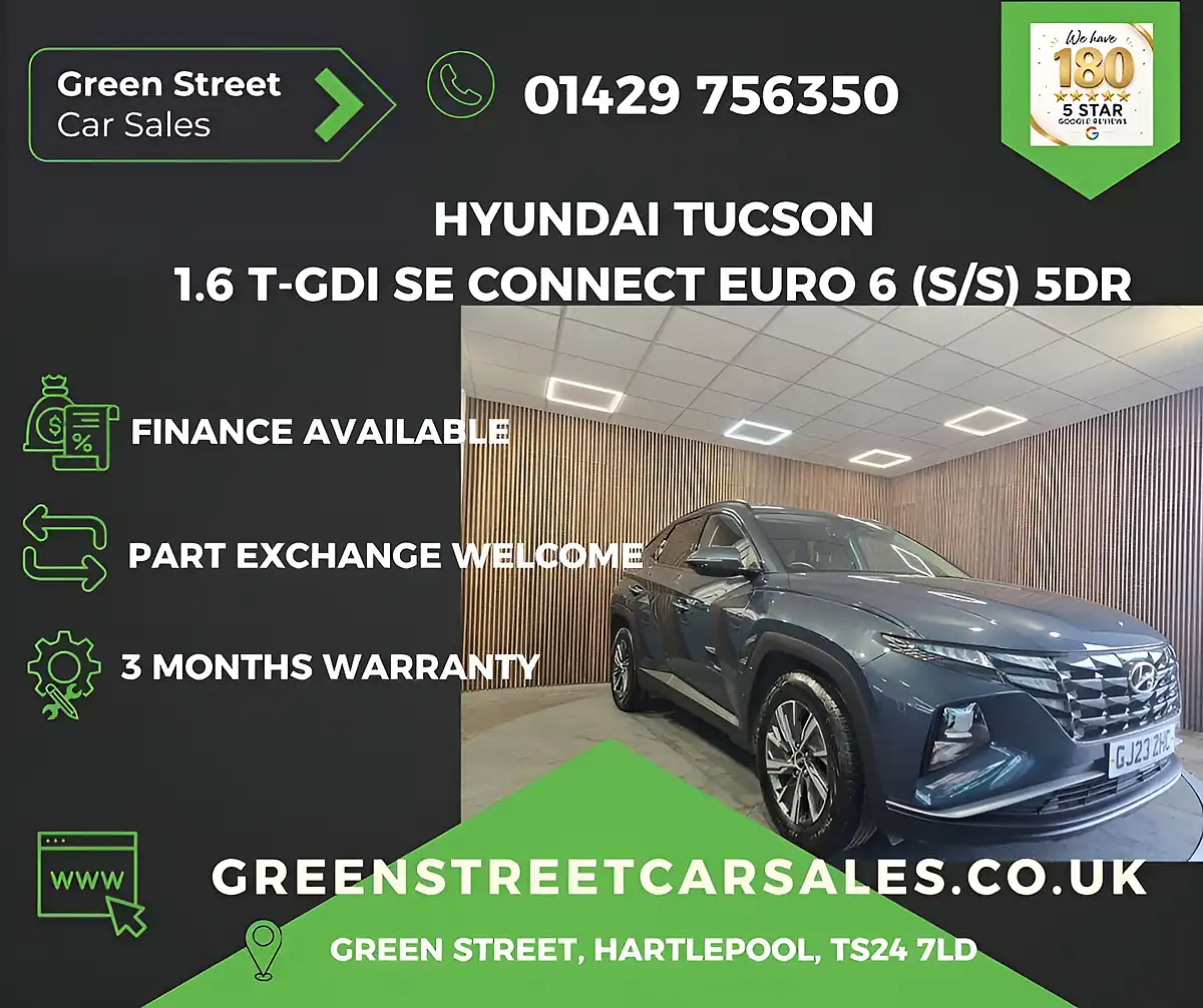 Used 2023 Hyundai Tucson Se Connect Blue - Interior and Exterior details 2