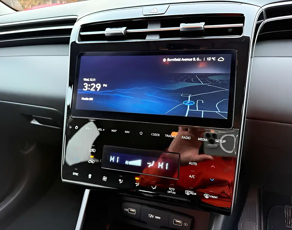 Used 2023 Hyundai Tucson Se Connect Dark Teal - Interior and Exterior details 18