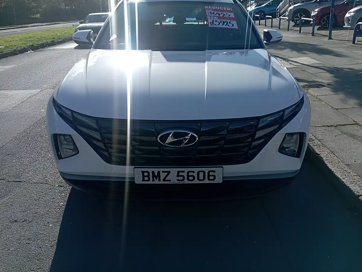 Used 2023 Hyundai Tucson Se Connect White - Interior and Exterior details 5