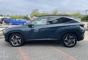 Used 2023 Hyundai Tucson Ultimate Blue - Interior and Exterior details 11