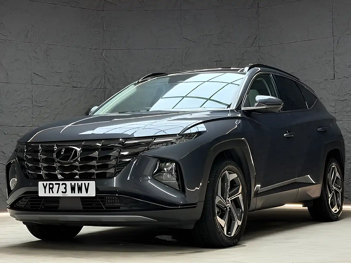 Used 2023 Hyundai Tucson Ultimate Dark Night Metallic - Front View