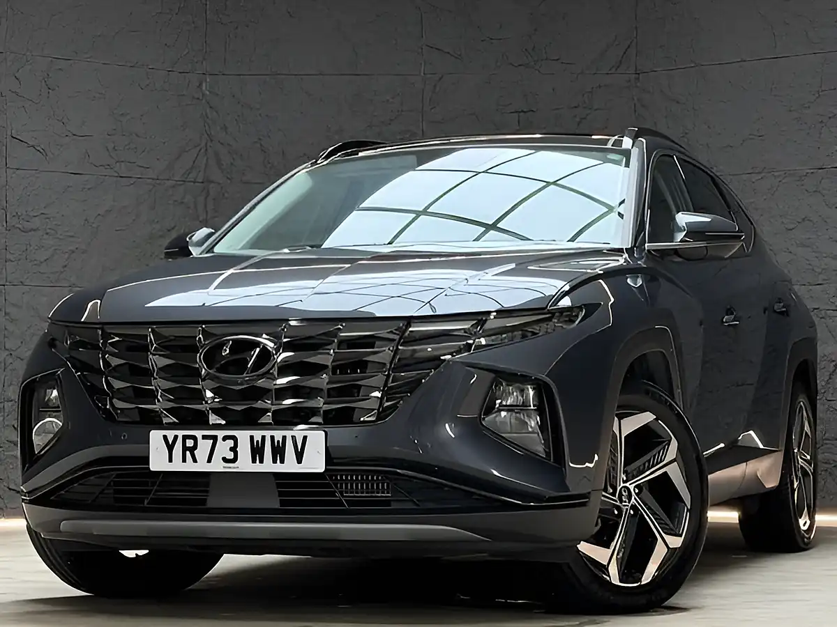 Used 2023 Hyundai Tucson Ultimate Dark Night Metallic - Interior and Exterior details 2