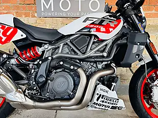 Used 2023 Indian Ftr Sport White - Interior and Exterior details 7