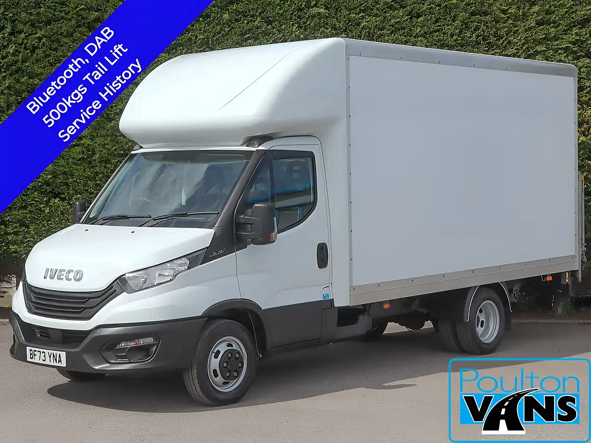 Used 2023 Iveco Daily 35C14 Drw White - Front View