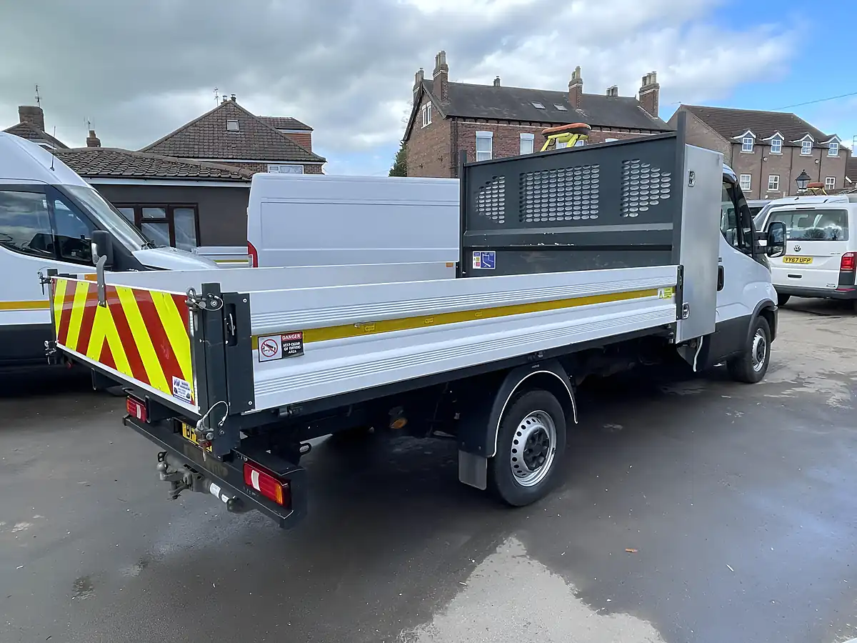 Used 2023 Iveco Daily 35S14 11FT Tipper With Toolbox White - Interior and Exterior details 12