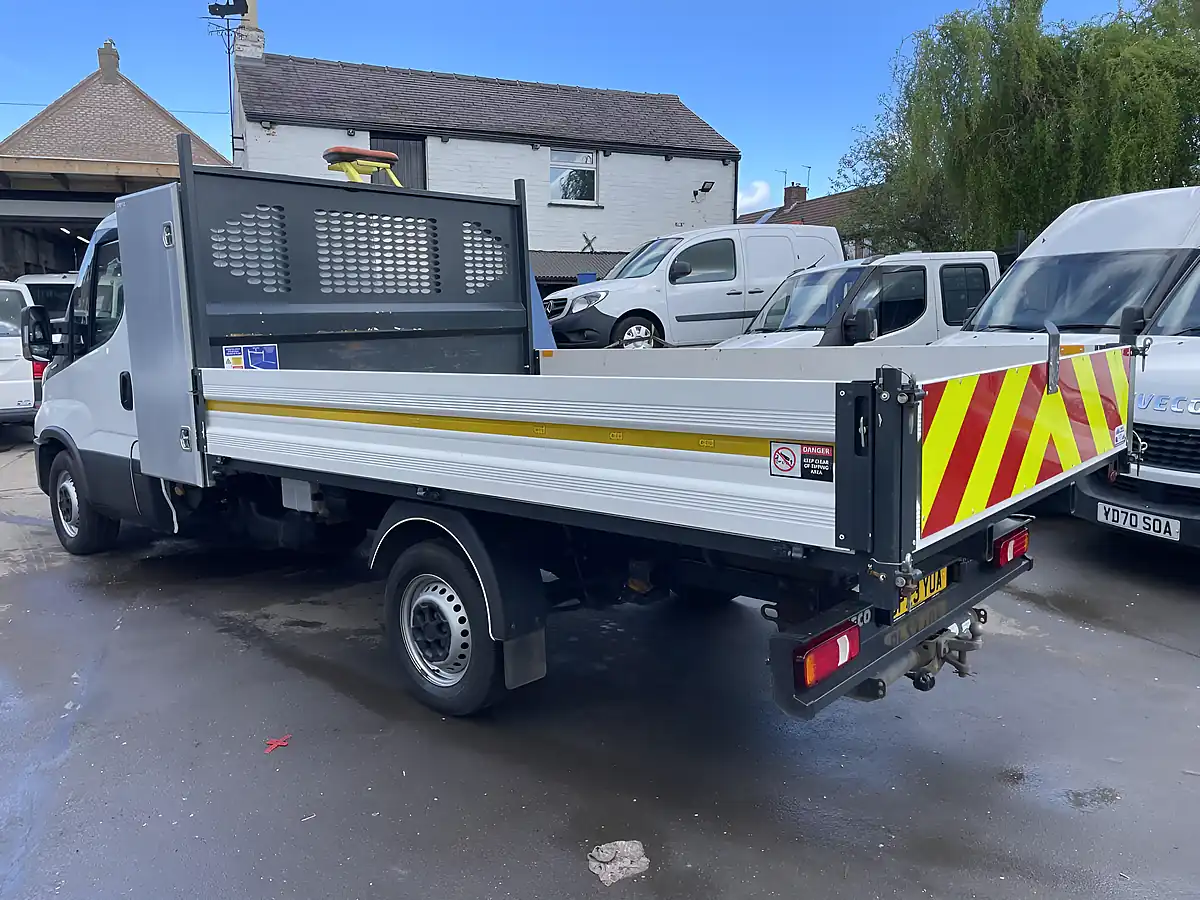 Used 2023 Iveco Daily 35S14 11FT Tipper With Toolbox White - Interior and Exterior details 14