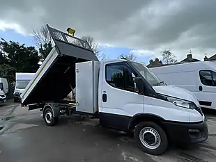 Used 2023 Iveco Daily 35S14 11FT Tipper With Toolbox White - Interior and Exterior details 2