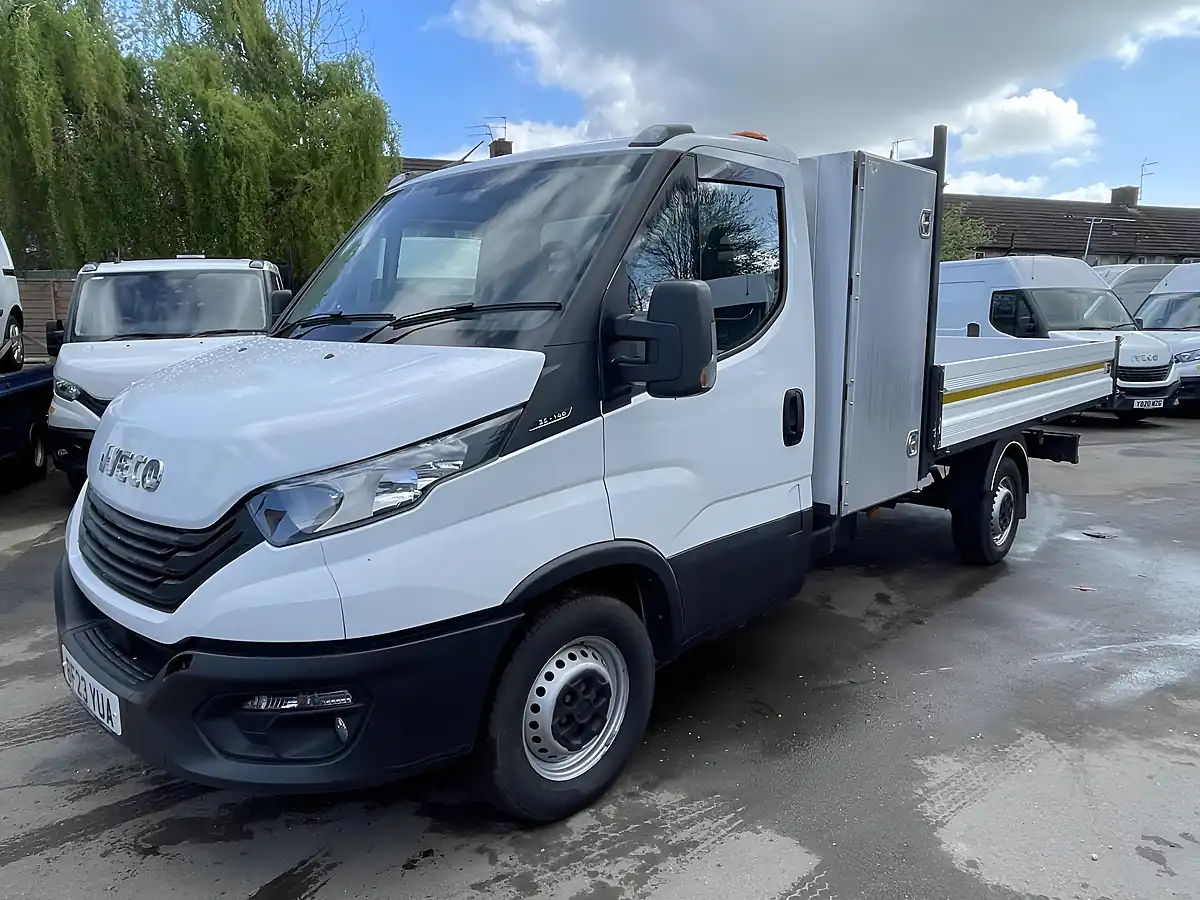 Used 2023 Iveco Daily 35S14 11FT Tipper With Toolbox White - Interior and Exterior details 8