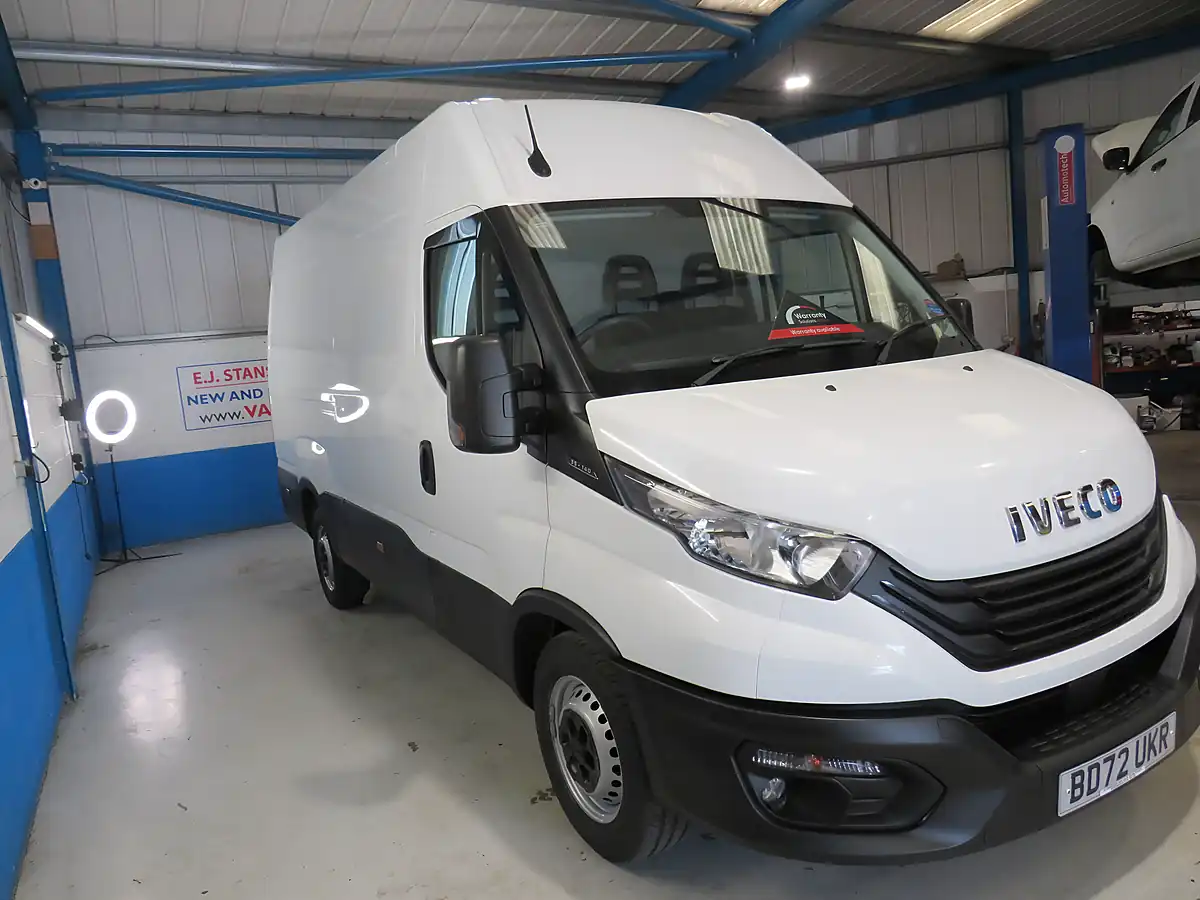 Used 2023 Iveco Daily 35S14 High Roof Mwb White - Interior and Exterior details 2