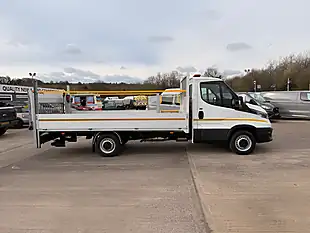 Used 2023 Iveco Daily Business Lwb 4.2M Dropside With Tail Lift Euro 6 White - Interior and Exterior details 2