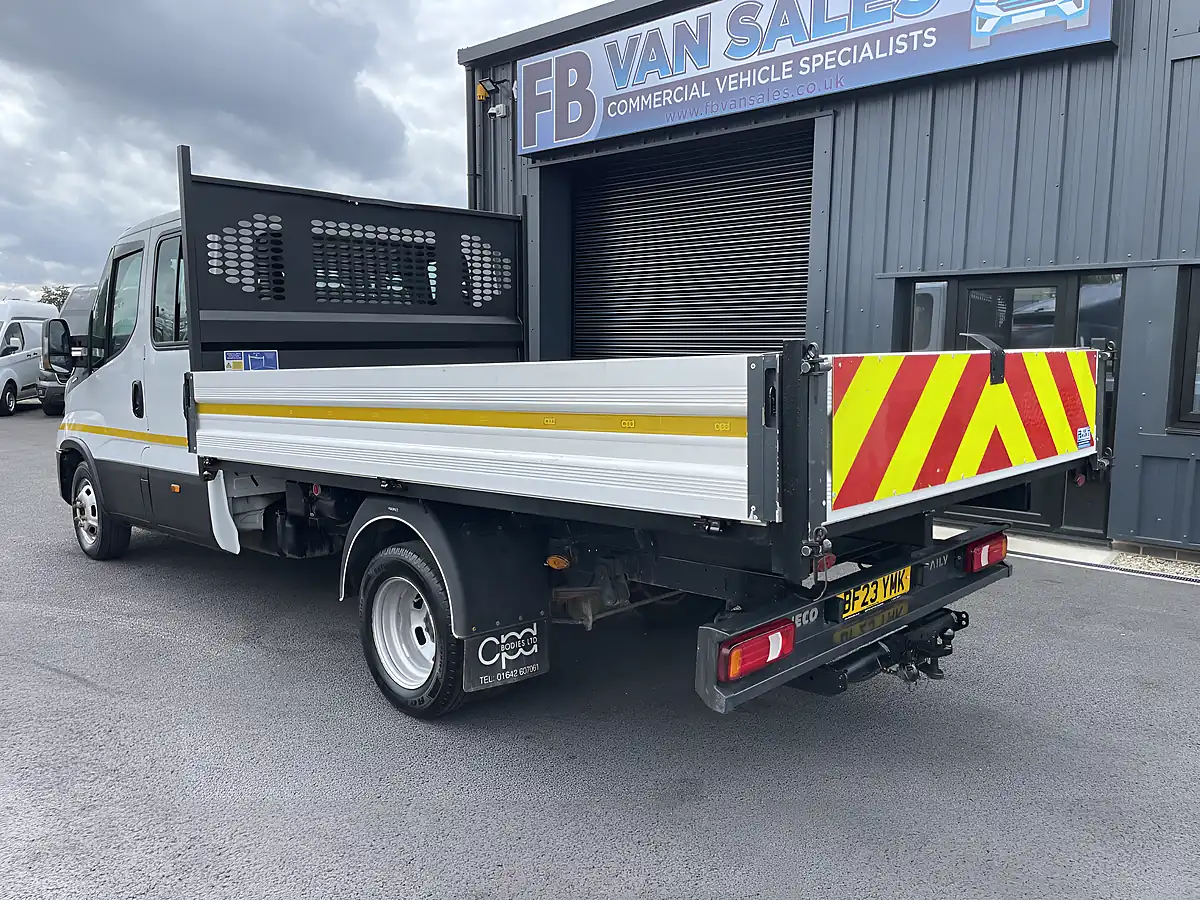 Used 2023 Iveco Daily Double Cab Tipper White - Interior and Exterior details 10